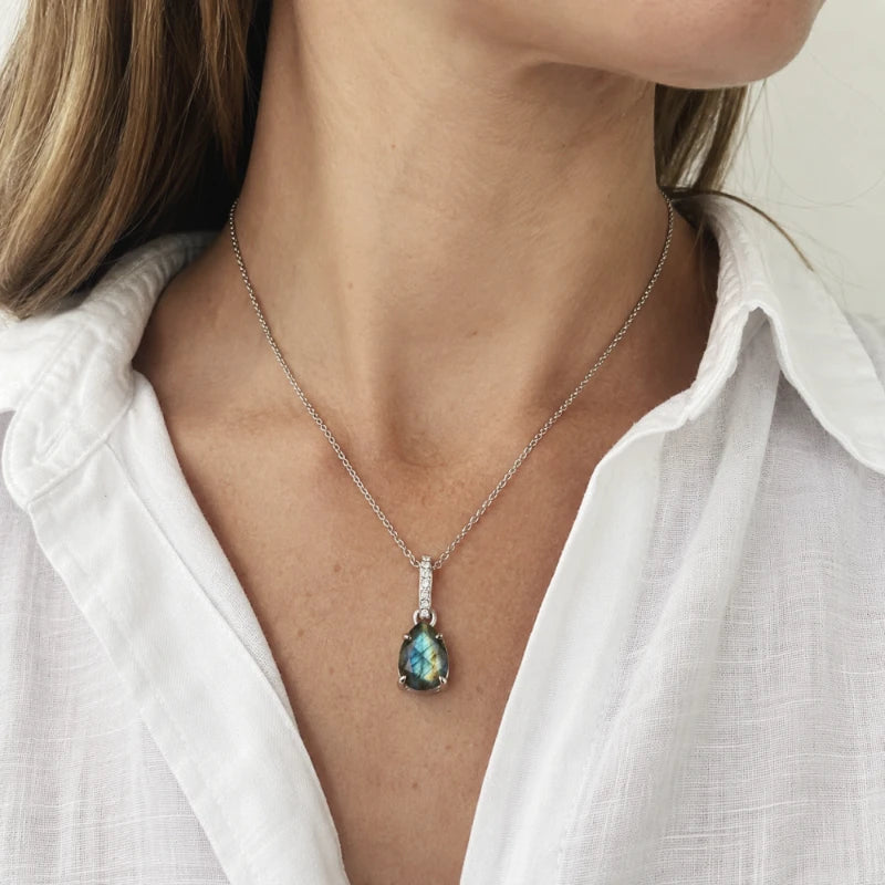 labradorite pendant necklace customer review