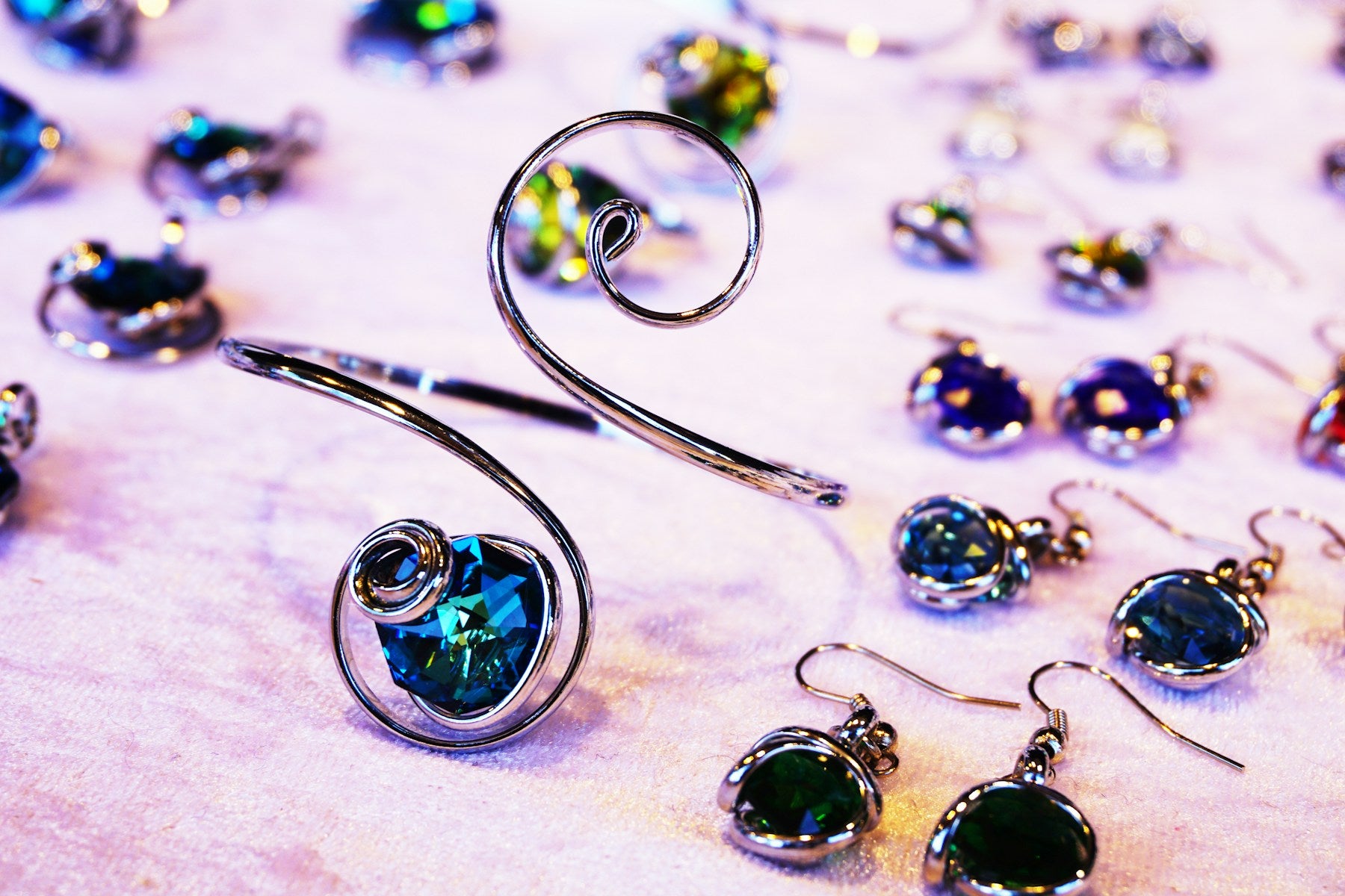 Birthstone necklaces