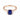 Baguette Lapis Lazuli Ring – Seraph 18KT Rose Gold Vermeil Front View