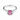 Baguette Pink Tourmaline Ring – Seraph 925 Sterling Silver Front View