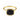 Black Onyx Cushion Ring - Pure Hush 18KT Yellow Gold Vermeil Front View