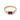 Garnet Baguette Ring - Axis 18KT Rose Gold Vermeil Front View