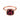 Garnet Cushion Ring - Pure Hush 18KT Rose Gold Vermeil Front View