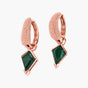 Malachite Earrings