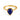 Lapis Lazuli Pear Ring - Still Light 18KT Yellow Gold Vermeil Front View