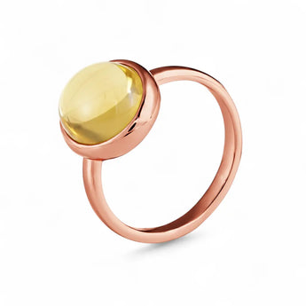 large-cabochon-citrine-ring-bold-serenity-18kt-rose-gold-vermeil-side-view
