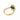 Malachite Cushion Ring - Pure Hush 18KT Yellow Gold Vermeil Back View