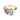Pear Amethyst & Oval Aquamarine Toi et Moi Ring - Twin Reverie 18KT Yellow Gold Vermeil Front View