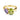 Pear Amethyst & Oval Peridot Toi et Moi Ring - Twin Reverie 18KT Yellow Gold Vermeil Front View