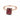 Raw Garnet Ring - Freeform 18KT Rose Gold Vermeil Front View