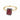 Raw Garnet Ring - Freeform 18KT Yellow Gold Vermeil Front View