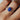 Raw Lapis Lazuli Ring - Freeform 925 Sterling Silver Worn View