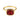 Ruby Cushion Ring - Pure Hush 18KT Yellow Gold Vermeil Front View