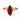 Ruby Marquise Ring - Silent Glow 18KT Yellow Gold Vermeil Front View