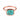 Turquoise Cushion Ring - Pure Hush 18KT Rose Gold Vermeil Front View